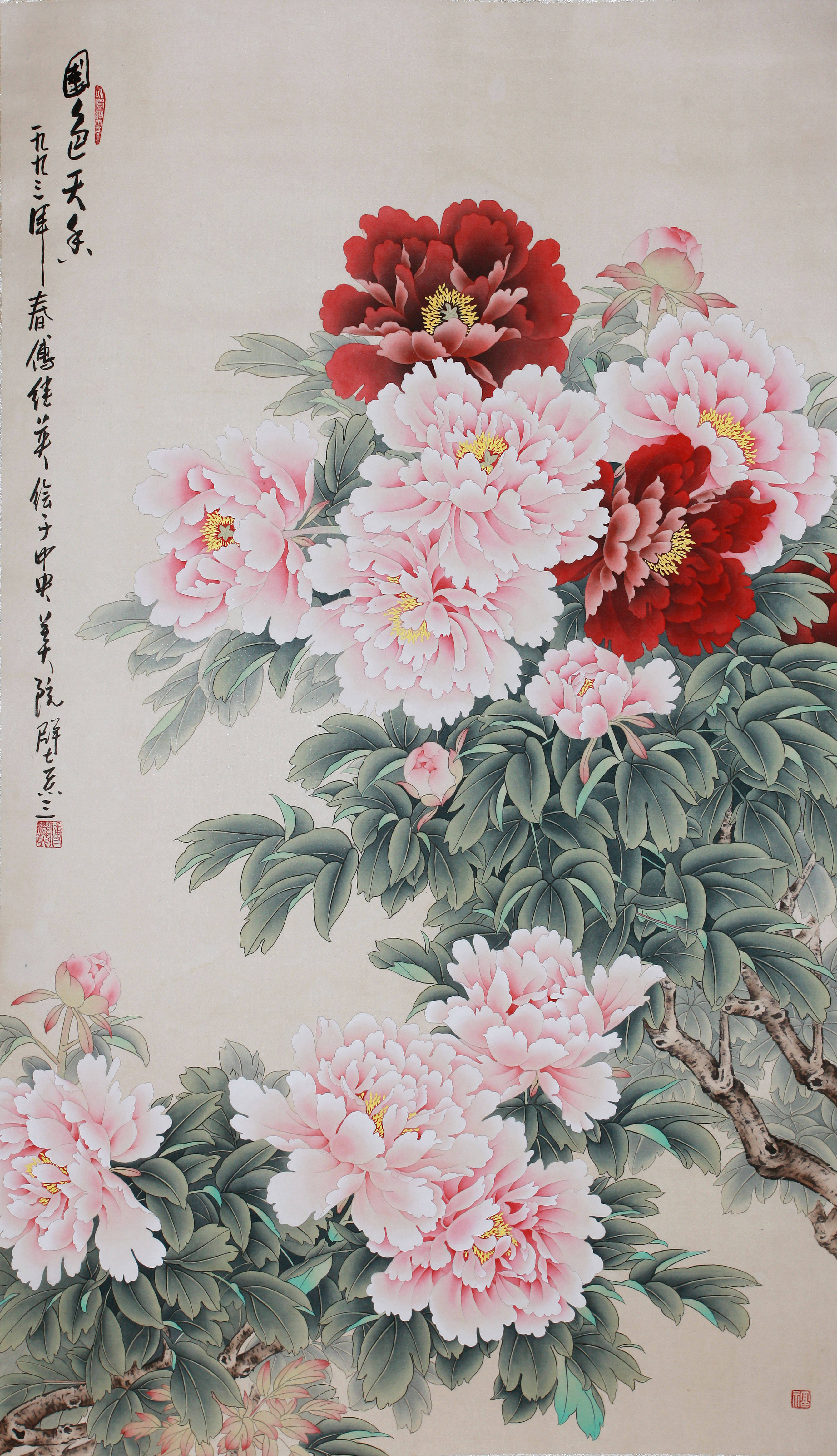 主题性花鸟画图片