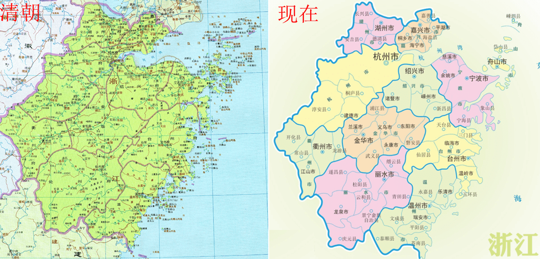 紹興市的轄區調整,浙江省的第4大城市,為何有6個區縣?_區劃_管理_清朝