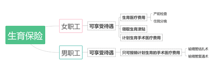 市生育保險的男職工只可報銷計劃生育的手術醫療費用,如輸精管結紮術