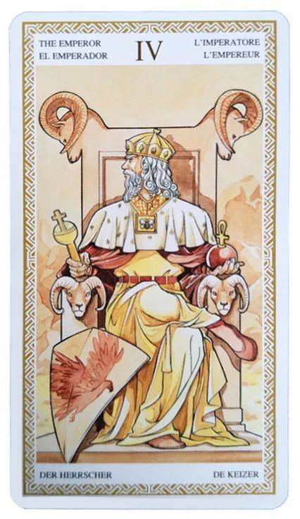 3the emperor皇帝皇帝 相关语:领导正位代表:坚强的意志,成绩突出