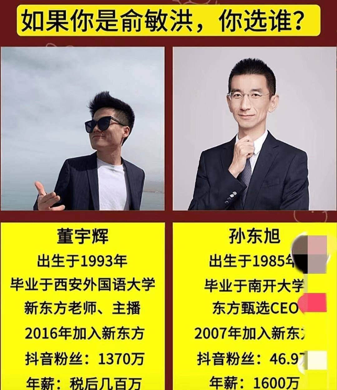董宇辉最新回应,才是事态发酵的核心,俞敏洪孙东旭的