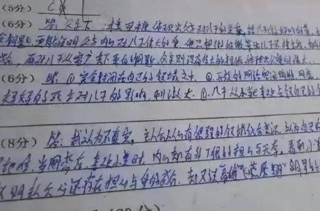 小學生的作文問題也是琳琅滿目.