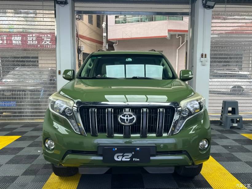 g2改色膜丨丰田普拉多改色 - pet装甲绿_搜狐汽车_搜狐网