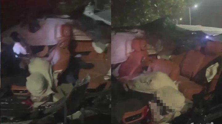 碰撞时速96，AB柱断裂驾驶者身亡！理想L7安全性引发争议