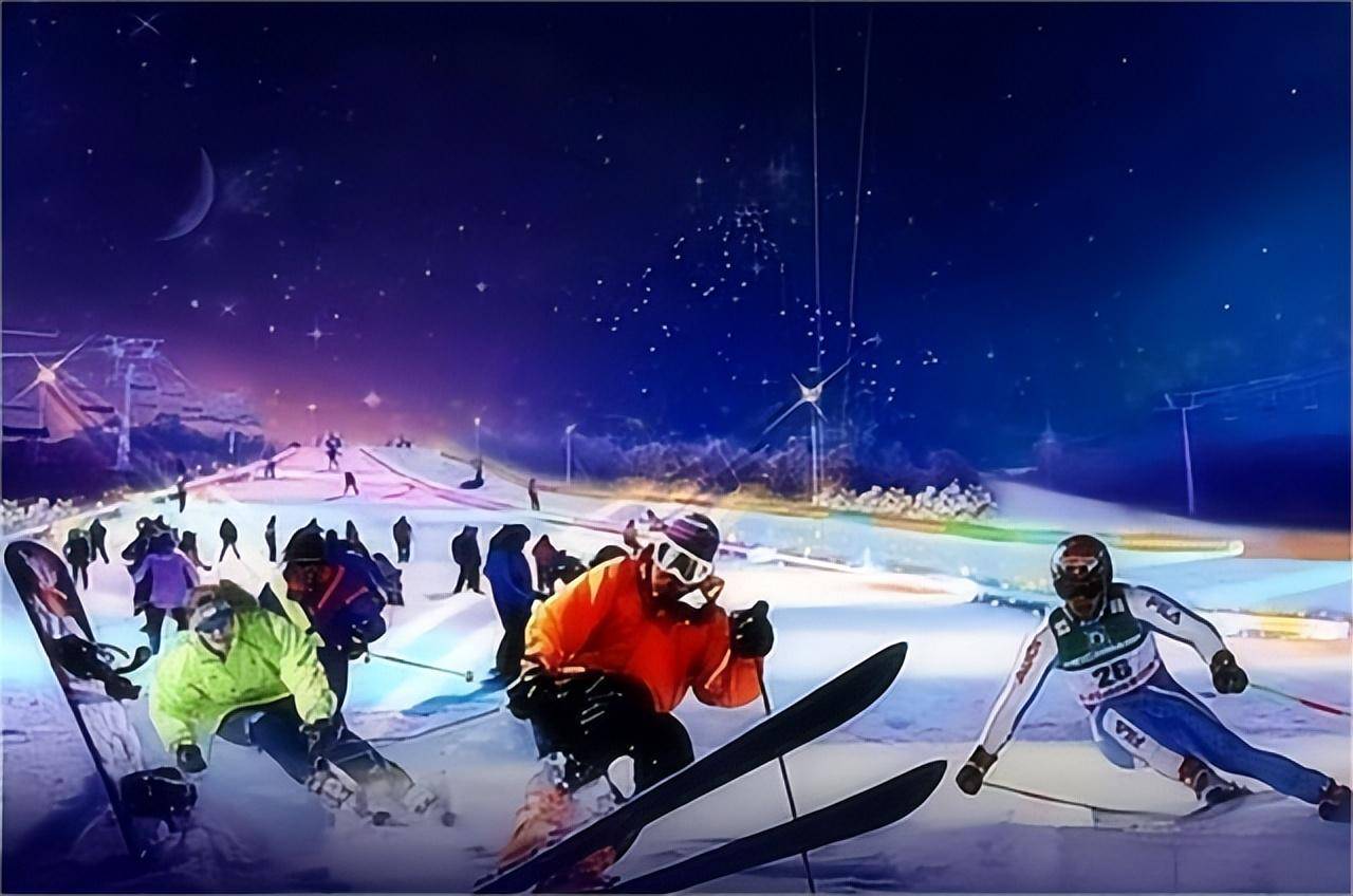高平卧龙湾滑雪场图片