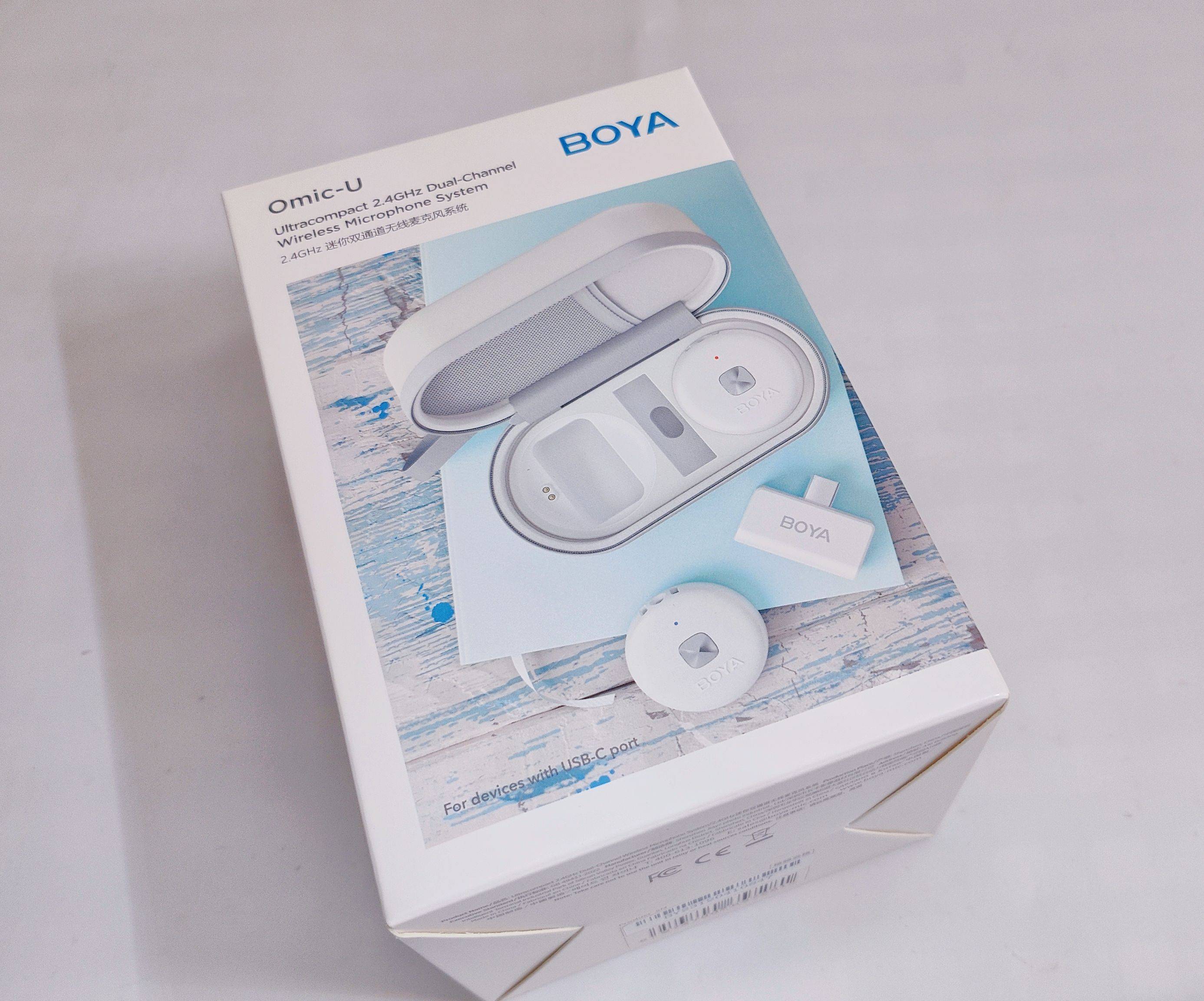 录制无忧-博雅OMIC无线领夹麦克风