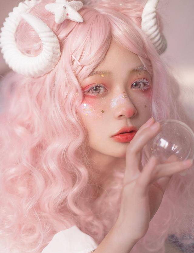 "白羊座"洛丽塔妆容太美了!