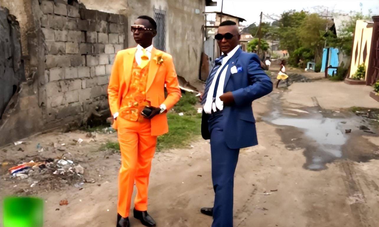 饿肚子也要全身名牌!刚果贫民窟的"上流绅士"有多要面子?_萨普尔_时尚