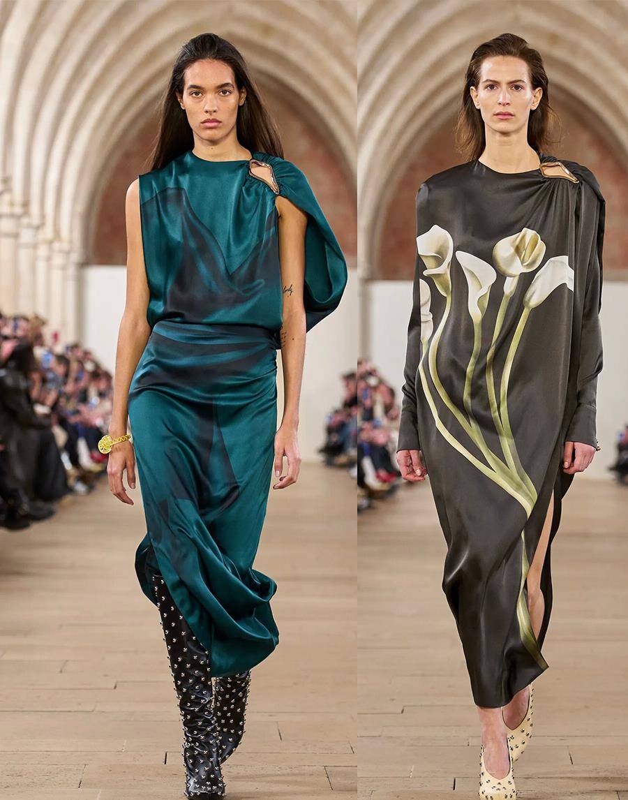 lanvin 2023秋冬流行,简约大衣,纹理时尚,对比层次_衣服_气质_质感