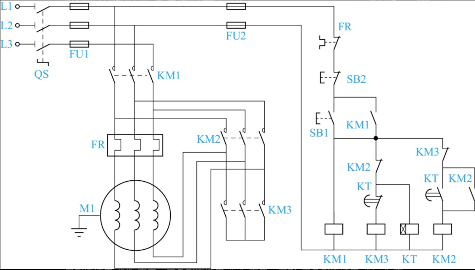 國產plc三角形減壓啟動線路|龍鼎源_電動機_線圈_星形