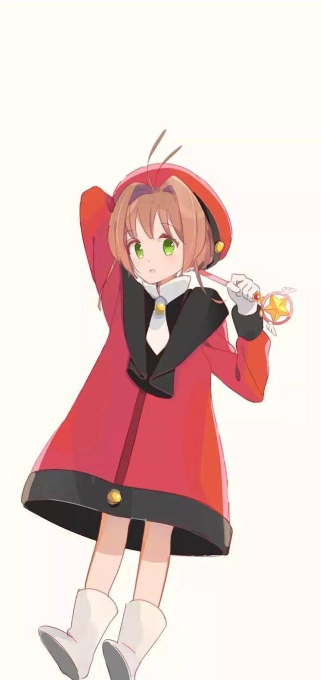 《魔卡少女樱》小樱9种装扮,校服装果然最好看,小狼拿起照相机_库洛