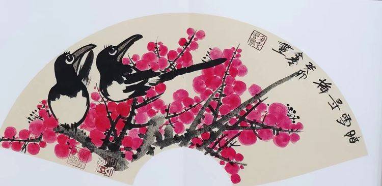 当代著名画家金奎花鸟作品清赏_文澜_国画_艺术