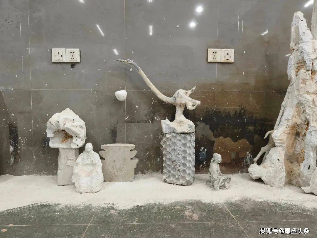 "线索与空白:徐飞作品展" 顺利开幕!_展览_艺术_雕塑