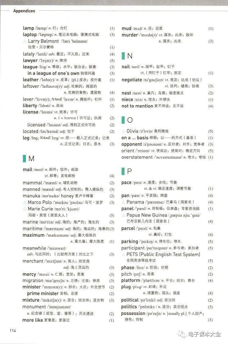 高中英语4(高中英语4000词汇)  第2张