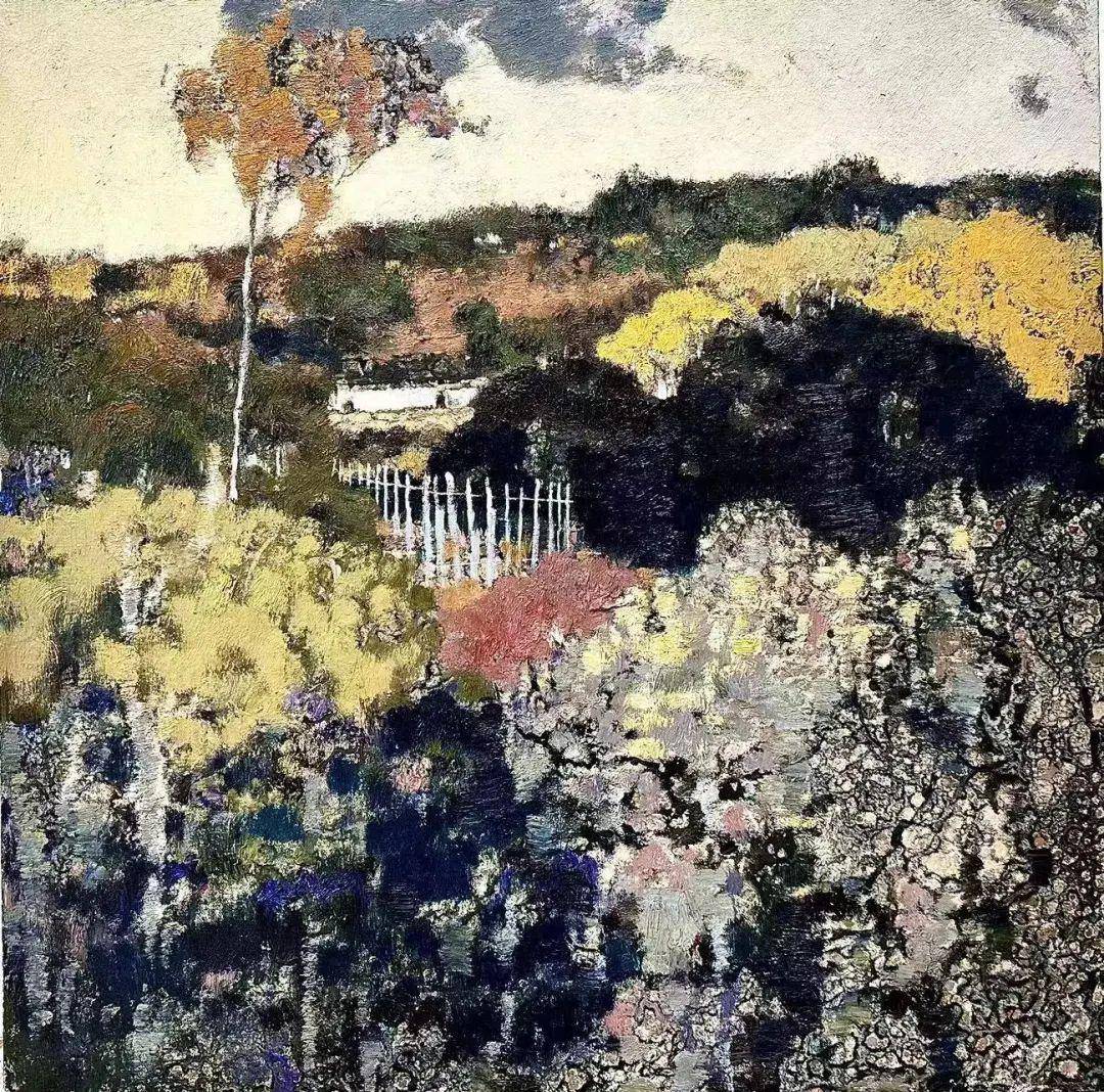 吾道西来一陈和西师生第5回油画作品线上展「上篇」_cm_陈健勇_系列