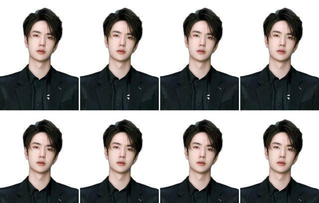 王一博证件照曝光,网友:和节目中差太多!_照片_肖战_少年