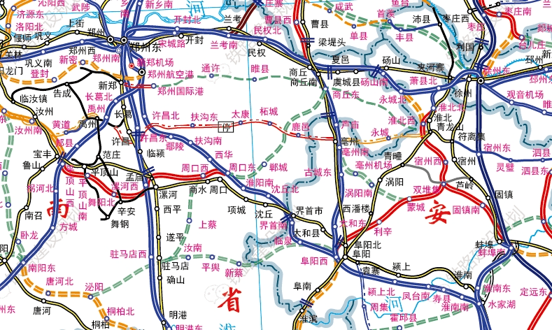 商丘郑商永铁路线路图图片