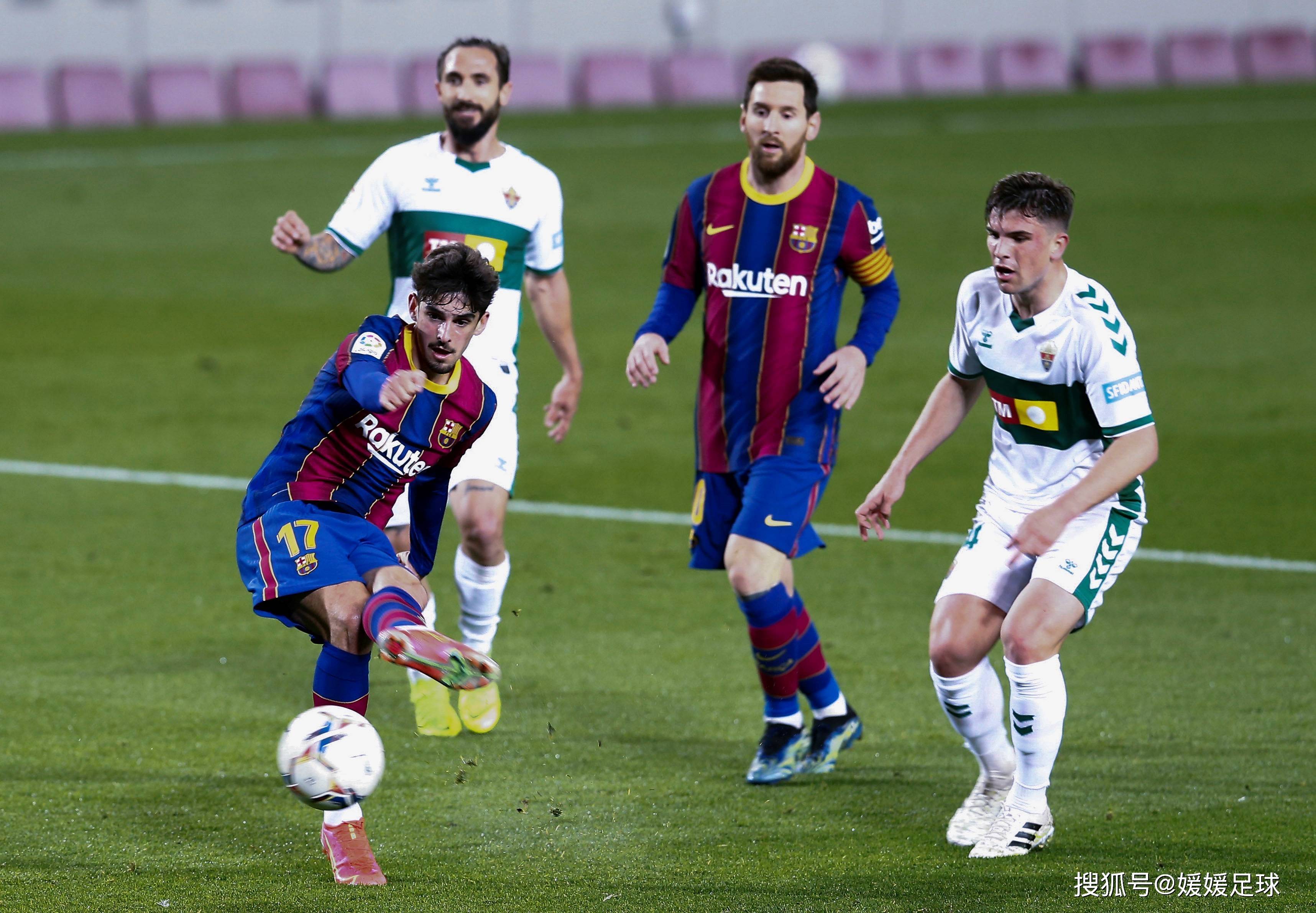 今日足球:拉斯帕尔马斯vs巴塞罗那 奥萨苏纳vs阿尔梅里亚_赛事_比赛