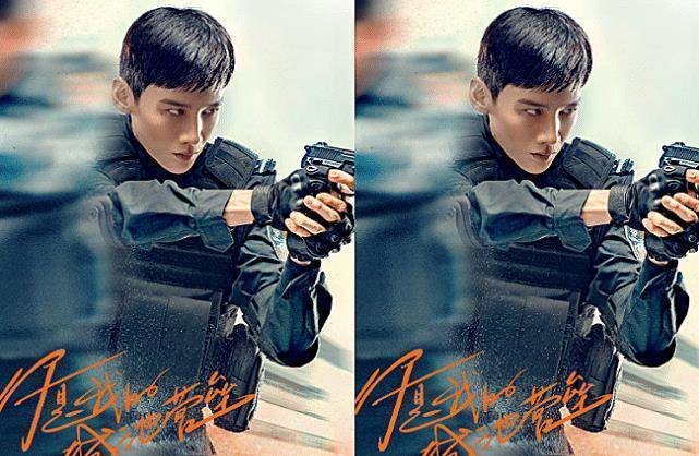 从照片中我们可以看到,白敬亭在剧中饰演的特警精英,身穿警服的他特别