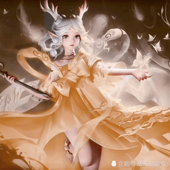 王者玩家给遇见神鹿换颜色蓝色清纯橙色活泼粉色让玩家不再说她混