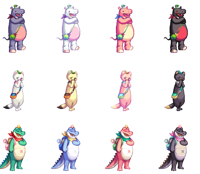 dnf:5.21新动物套上线,每个职业四种颜色选择,外观设计萌化了!