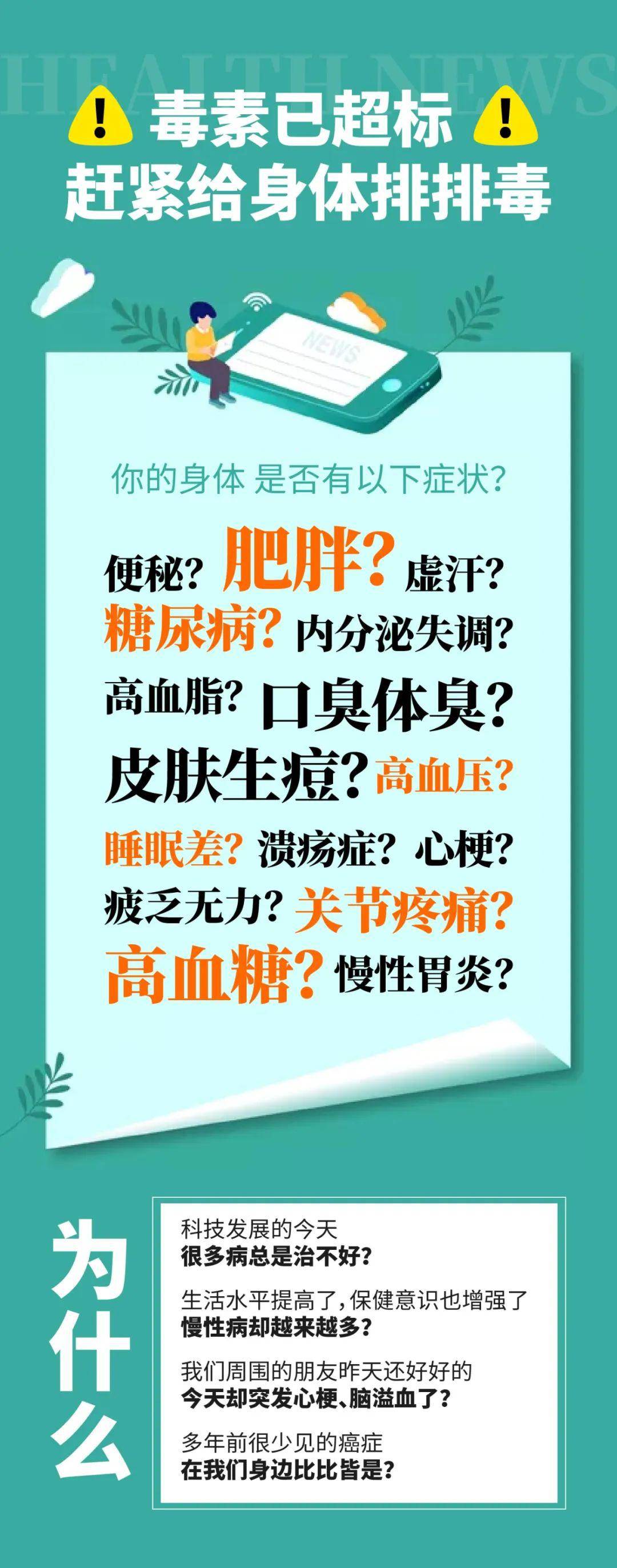 警惕!你身体的毒素已超标,赶紧给身体排排毒!