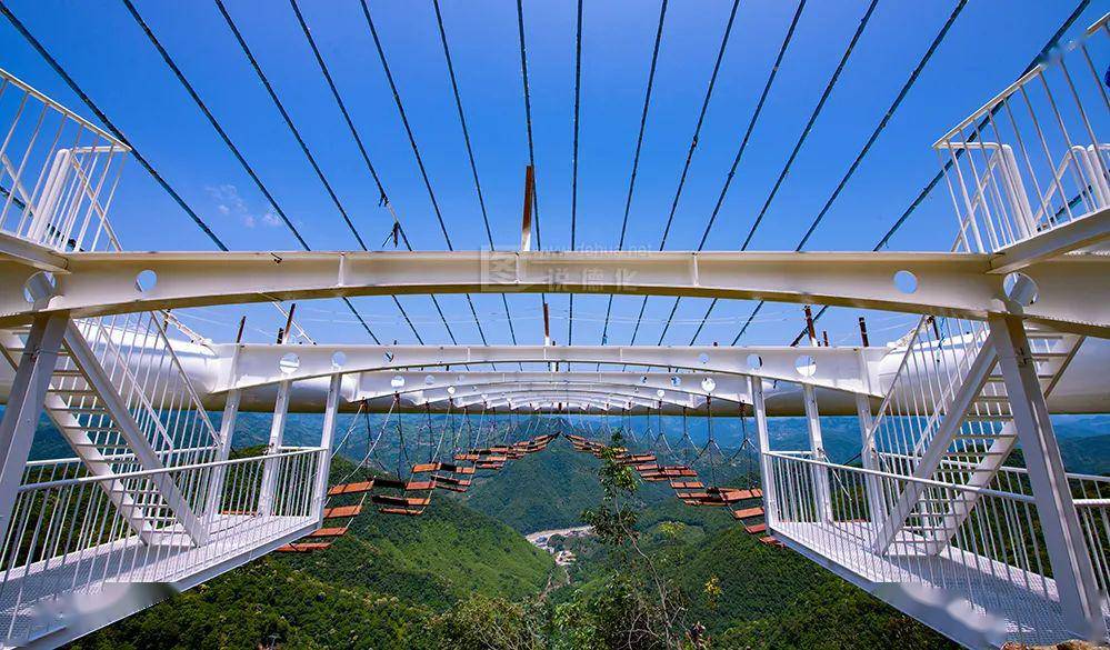 德化岱仙瀑布玻璃观景台即将完工!314米高空全透明,敢挑战吗?