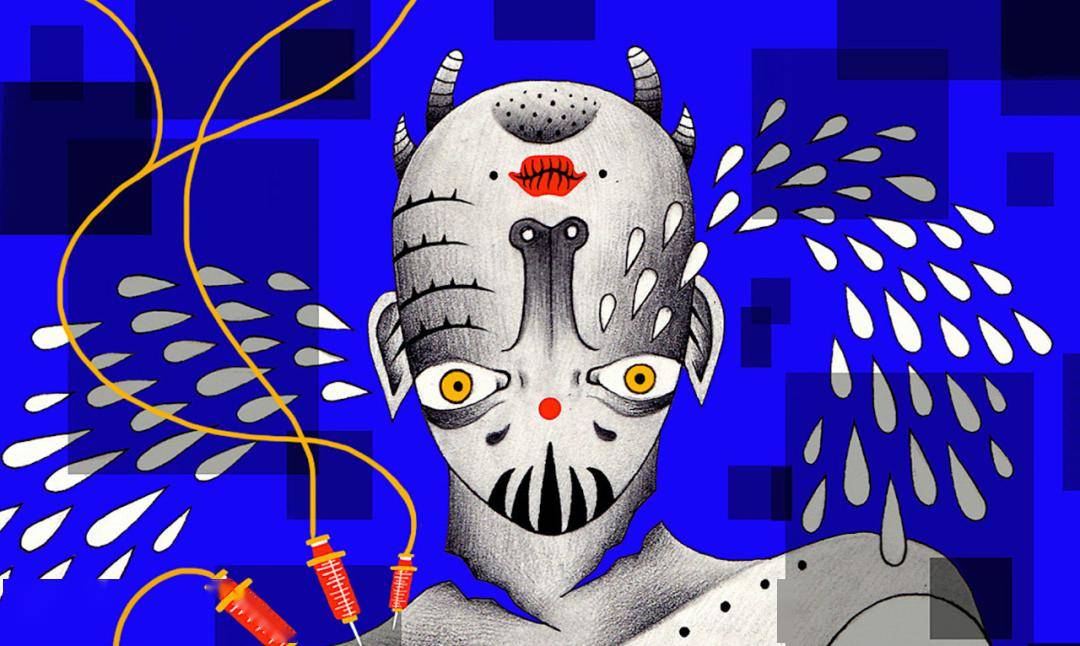 《梦魇》2019 插画 局部