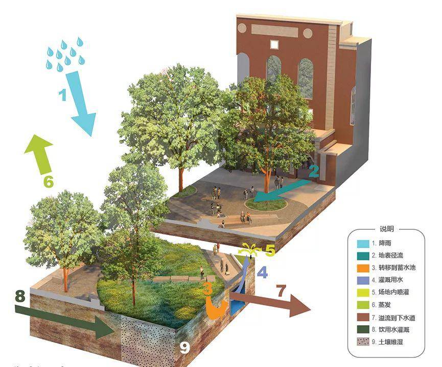 干货 两次获得asla大奖的经典雨水花园案例—城市雨水系统的重构