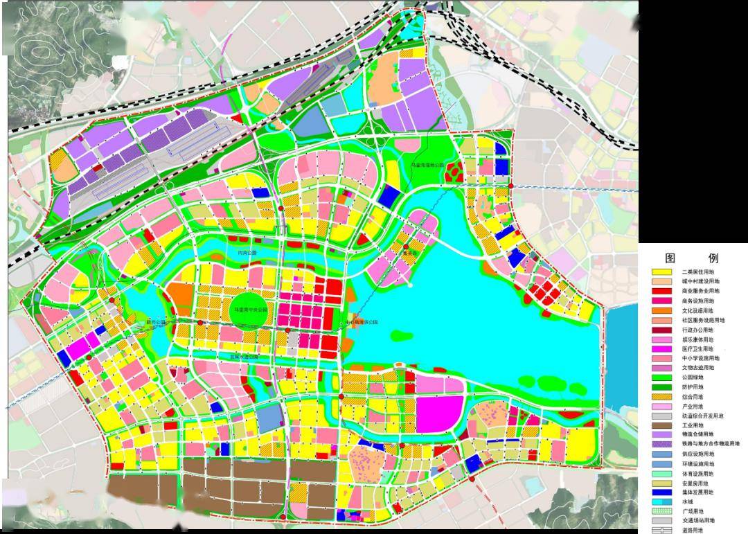 厦门城市总体规划图图片