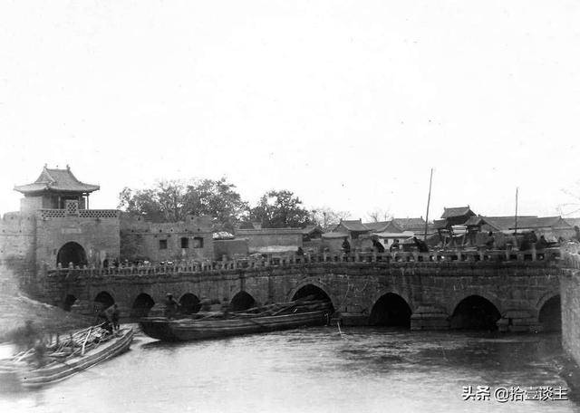 老照片河南卫辉百年古城的沧桑岁月时间留住逝去的记忆