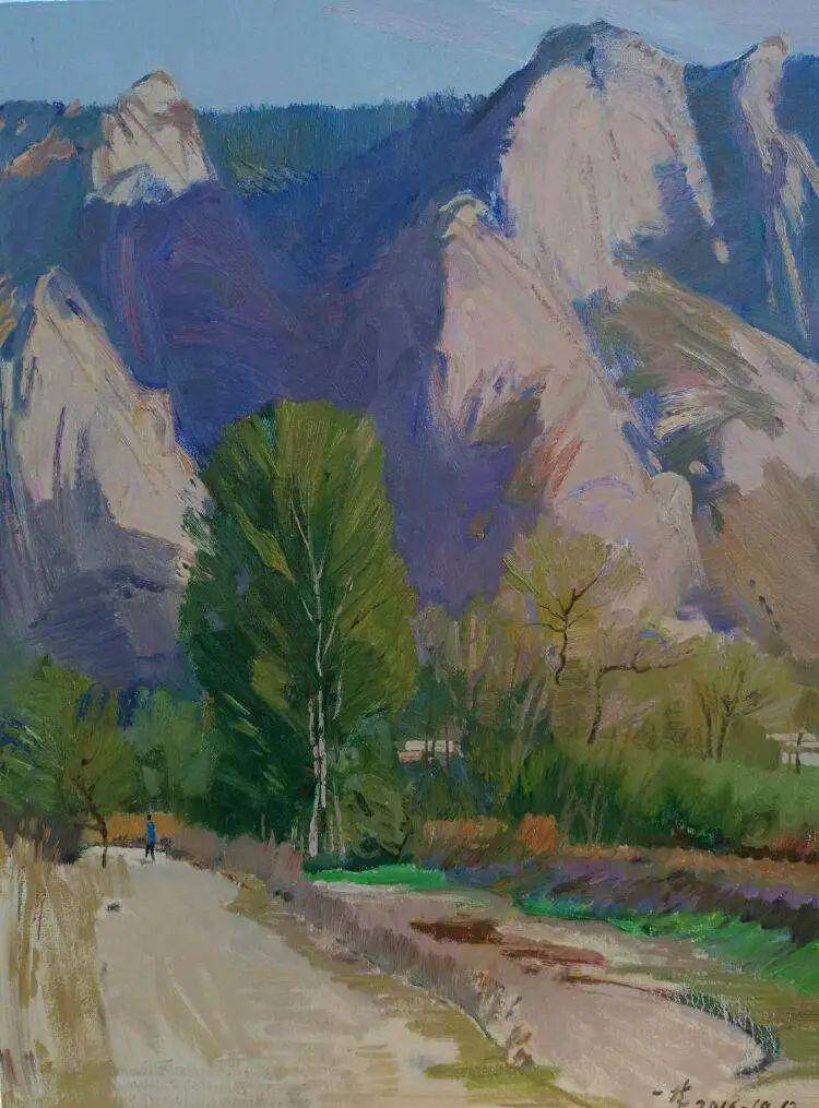 【艺甸园@画家风采】油画家丁一林追求的"神品"境界_作品