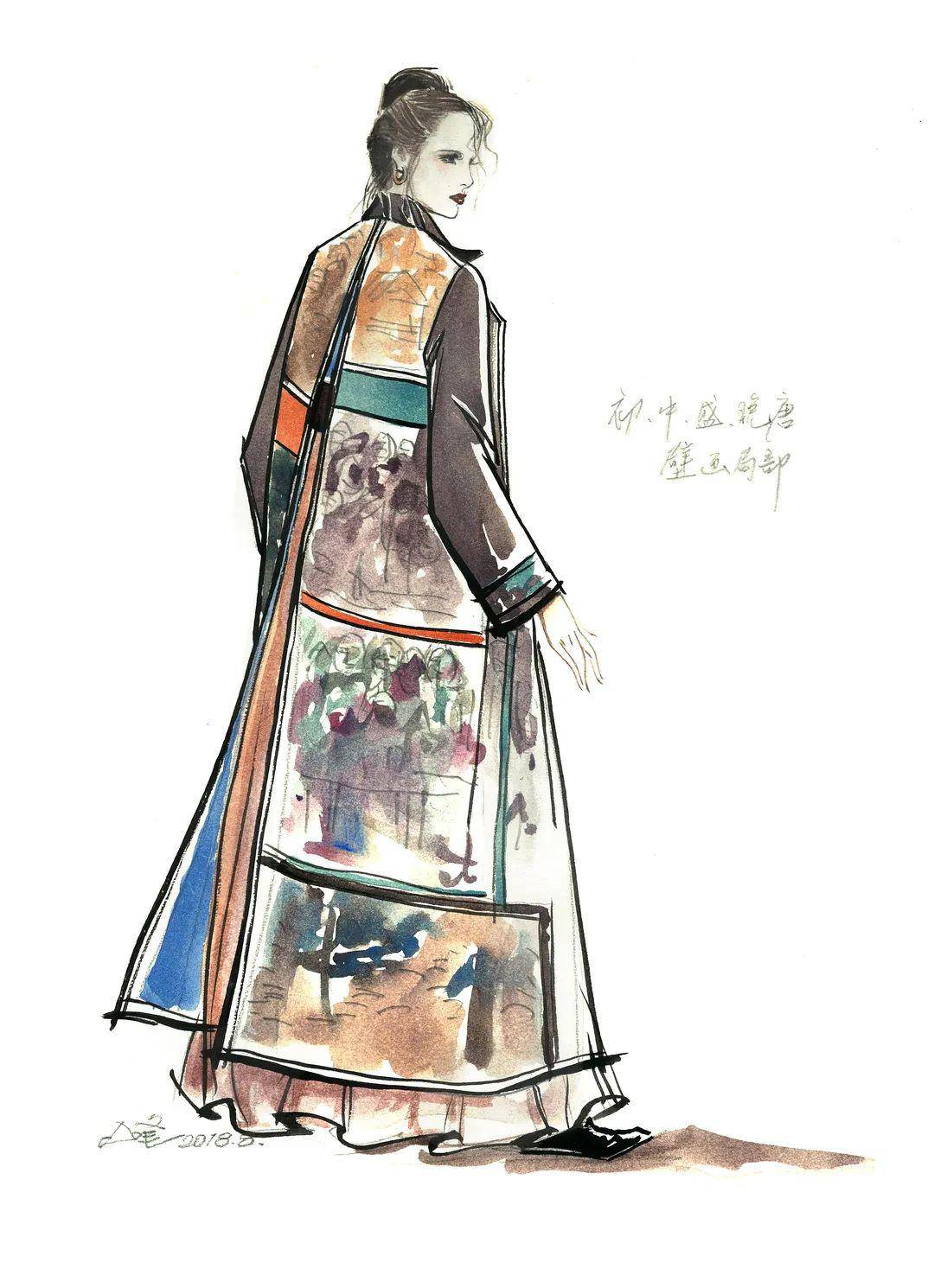 敦煌服饰创新设计经典作品《敦煌意象系列》(二)