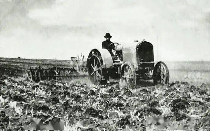 历史老照片1930年代哈尔滨郊区的农业景象