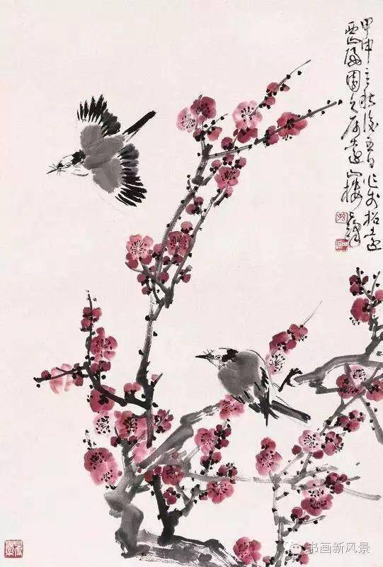 三位大师画飞鸟绝啦
