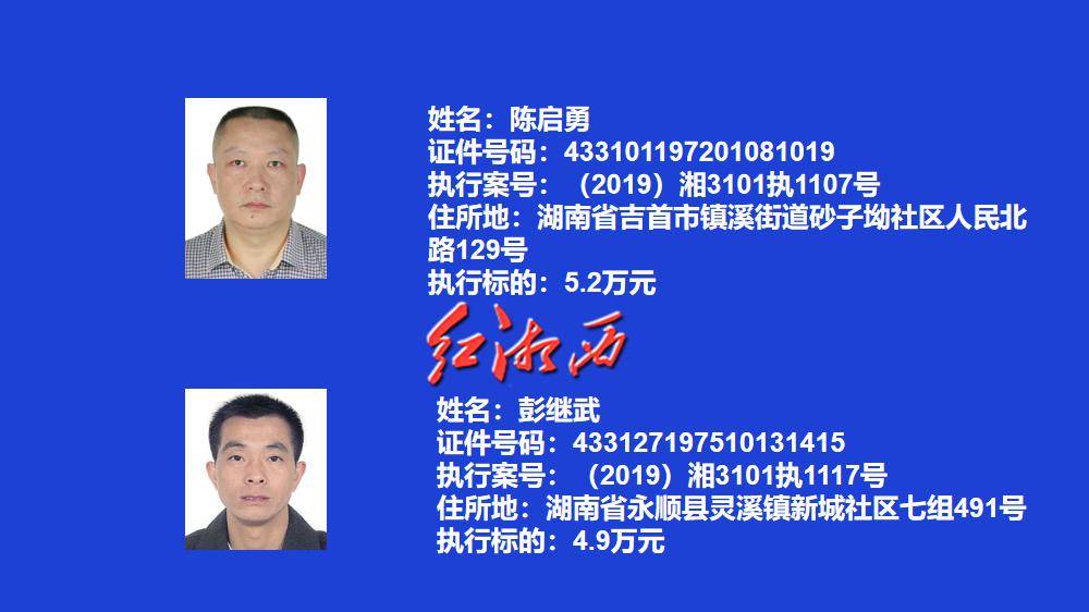 这些人因失信被惩戒!