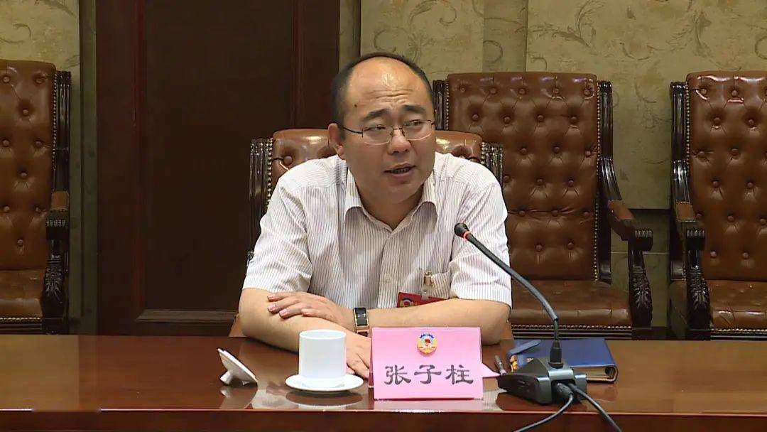 张子柱参加政协委员讨论组讨论