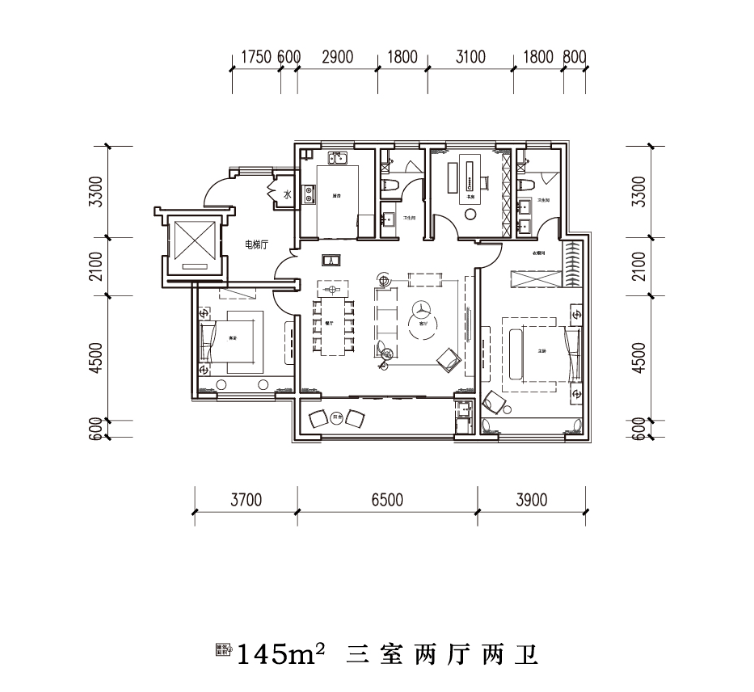 绿地御山台户型图片