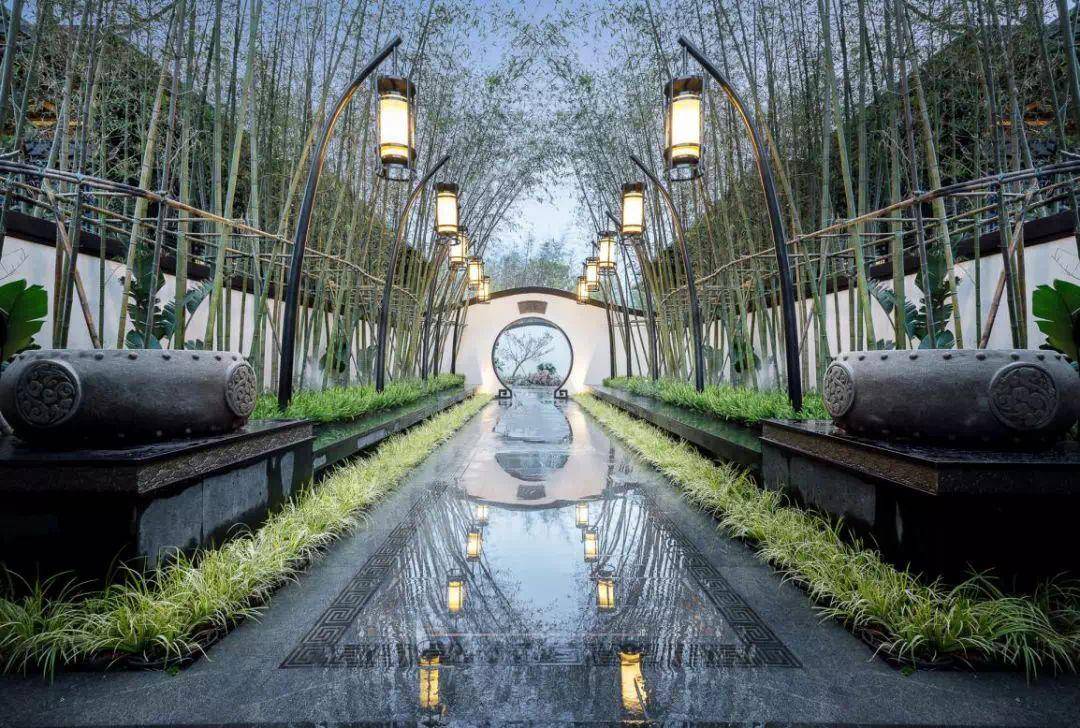 20个新中式大宅景观 | 园子里的中国风