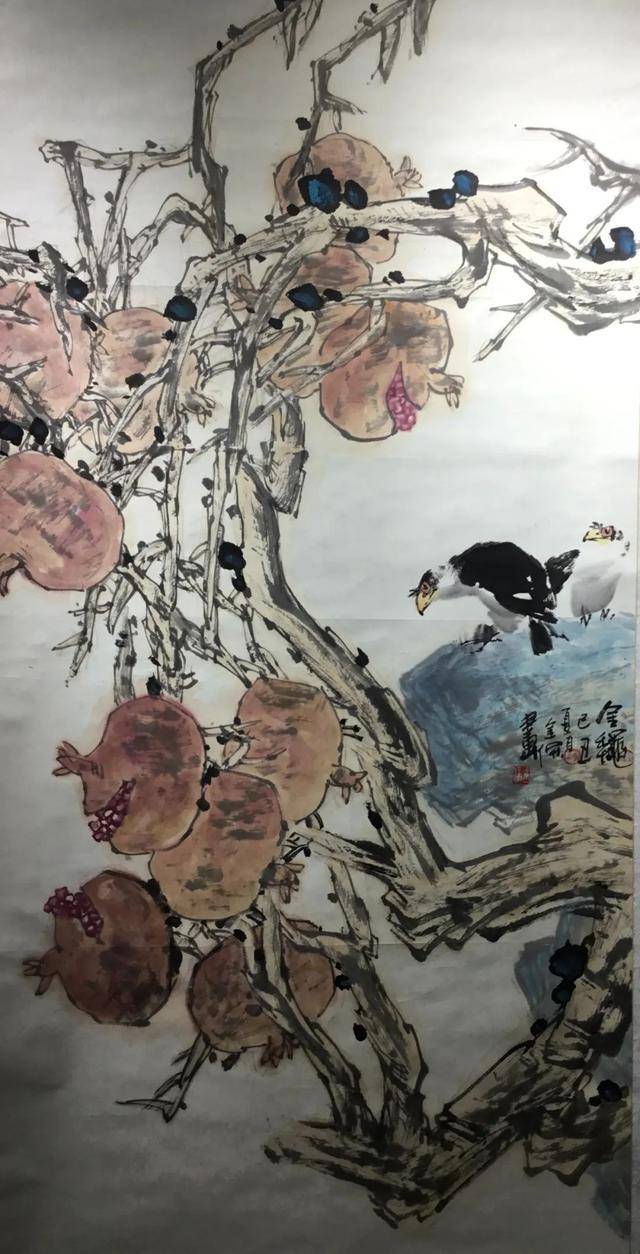 罗金保,1952年生,甘肃天水人,教授,画家.