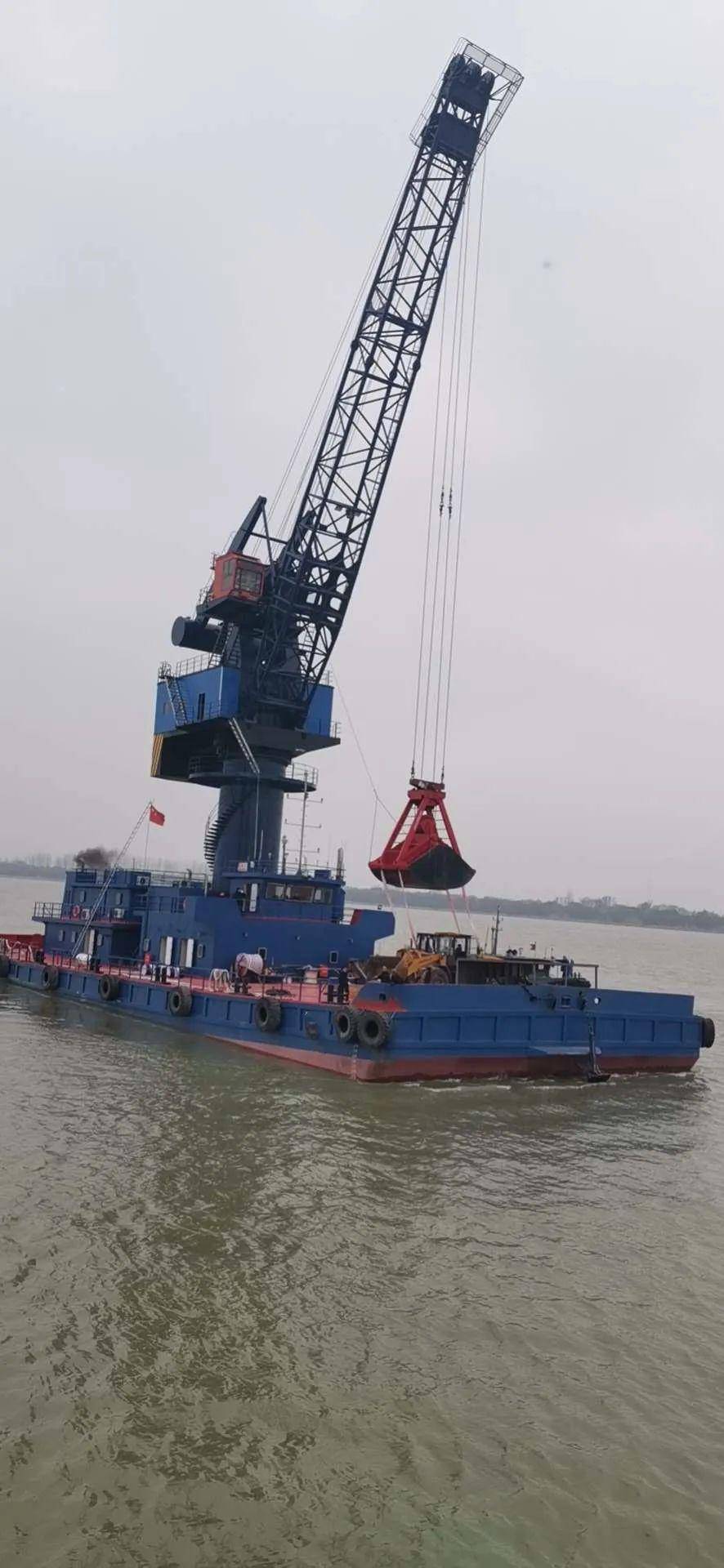 【买卖】出售全新沿海浮吊船