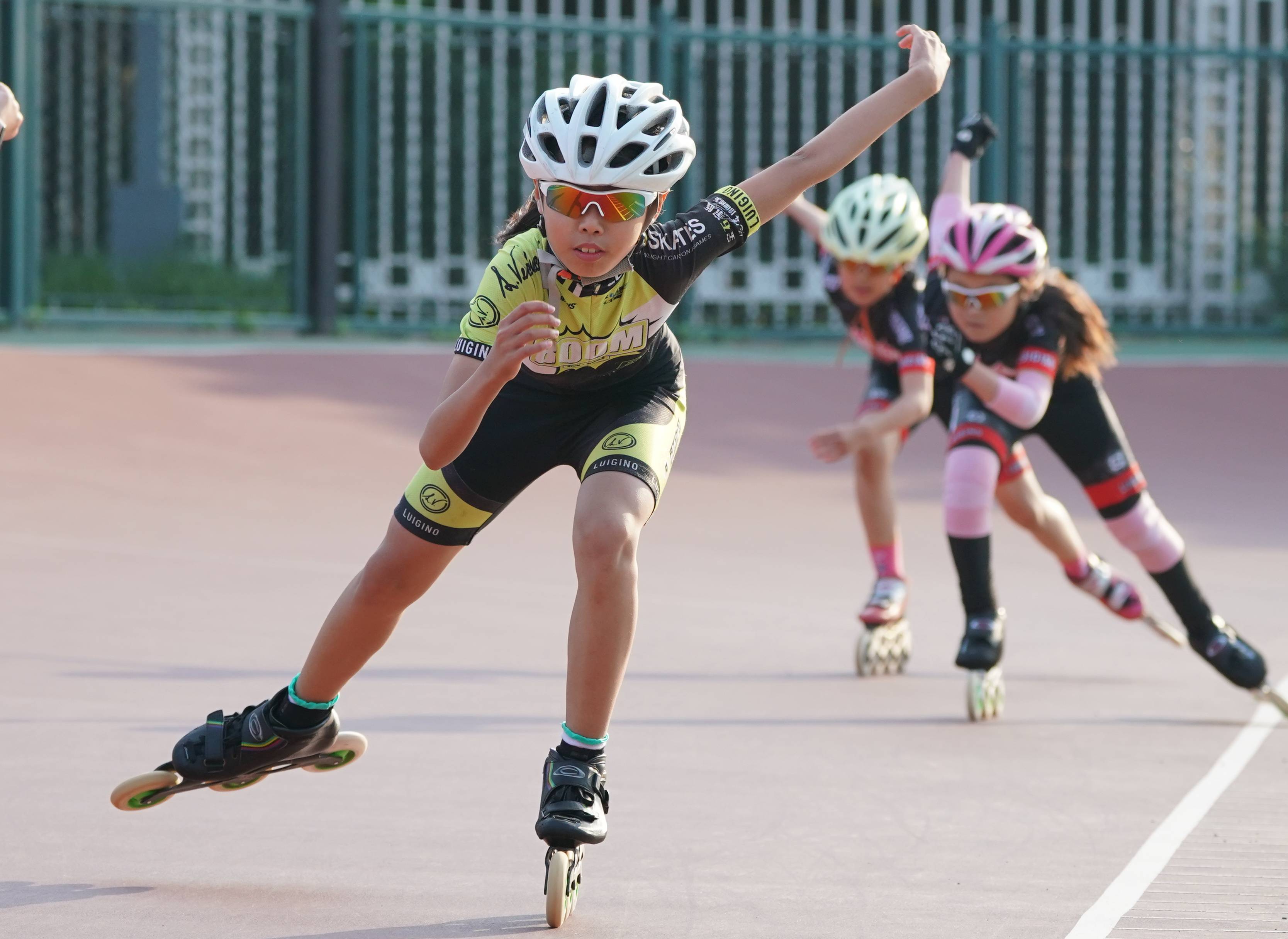 轮滑——北戴河轮滑队恢复训练_秦皇岛