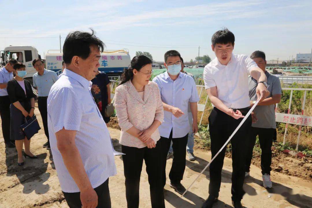 许昌市纪委书记方婷调研许昌浩瑞建材