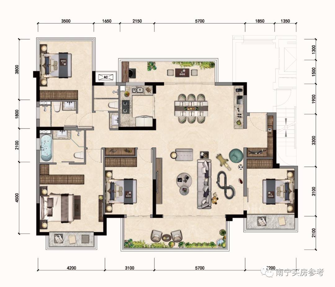 盘点南宁近20款金牌大户型,大尺度够豪华