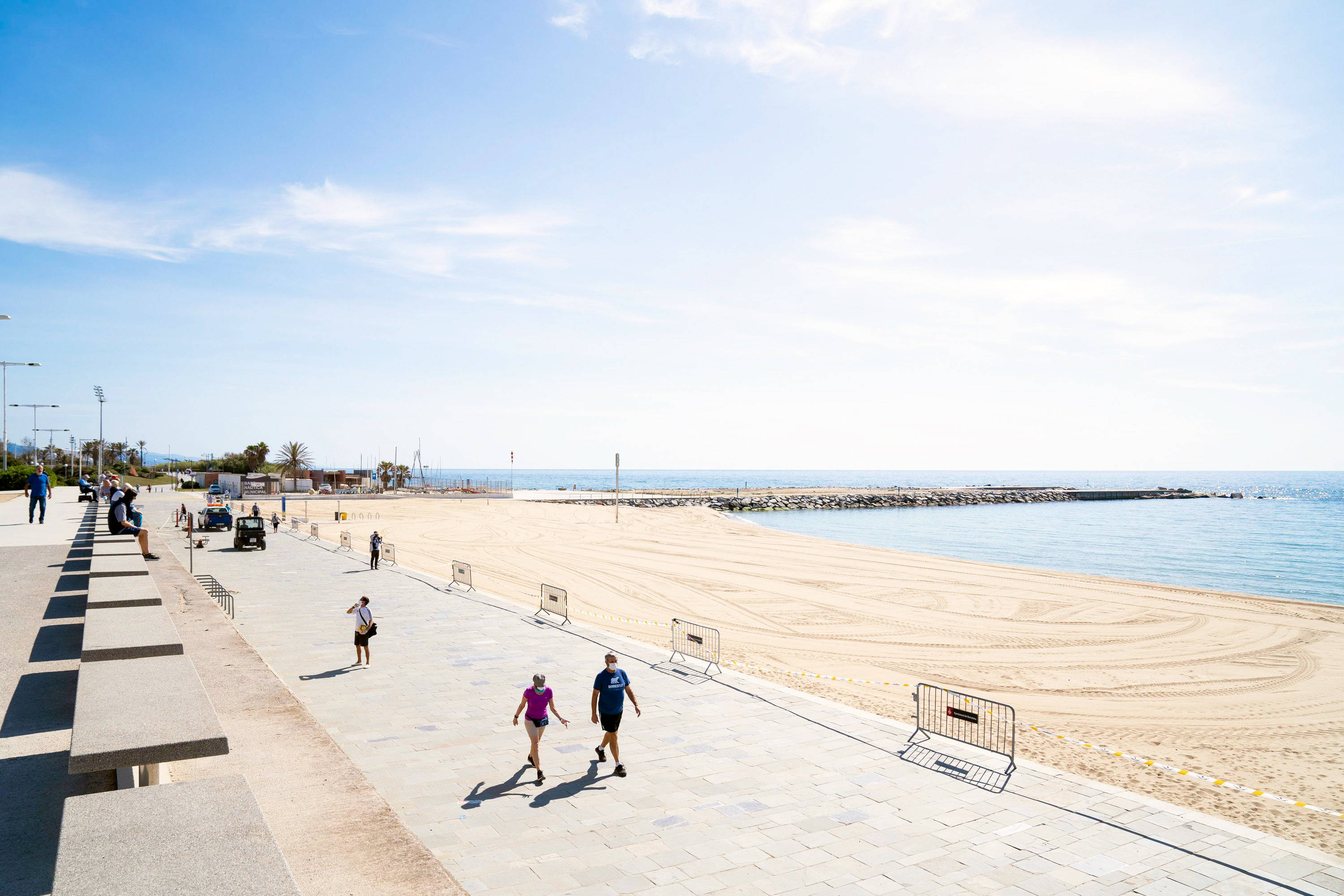 西班牙进一步"解封"_巴塞罗那