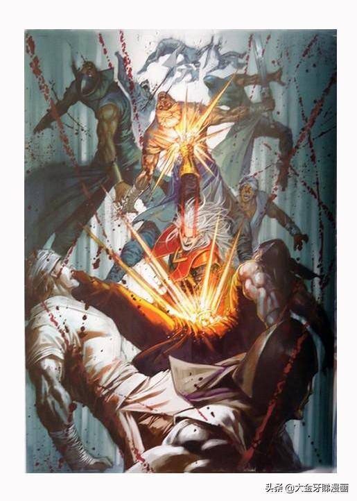 港漫《温瑞安群侠传》关七敢爱敢恨,武功狂人一个