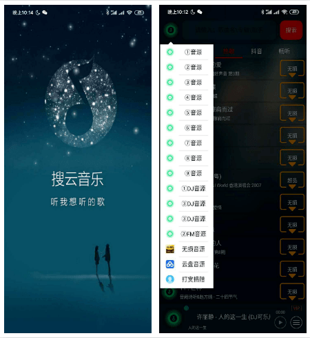 搜云音乐无损音乐破解版v3.03pro 免登陆永久VIP权限