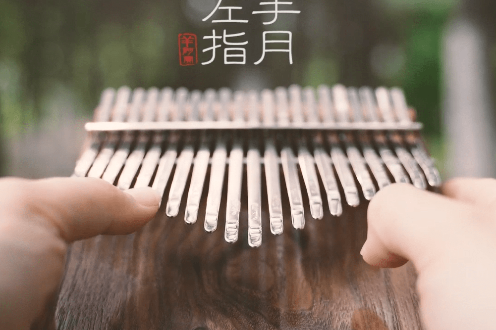 鲁儒拇指琴左手指月演奏