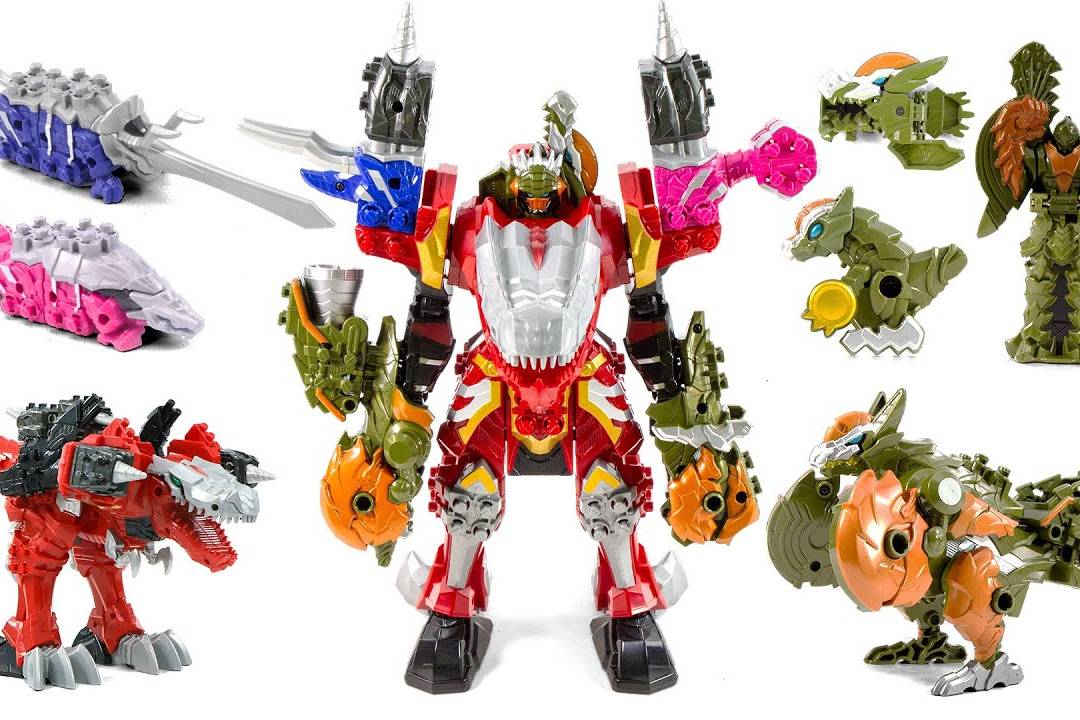 骑士龙战队龙装者骑士龙王装上5种恐龙装甲会变出什么呢