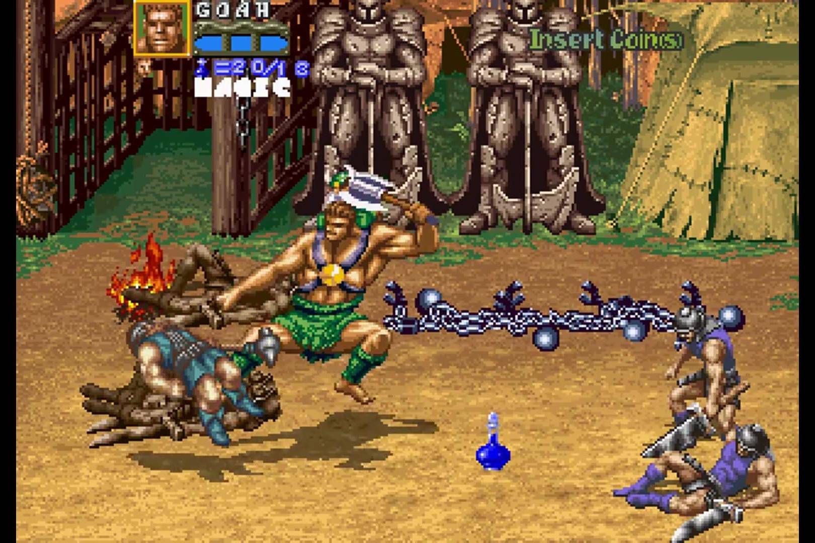 战斧后传动作闯关街机游戏通关